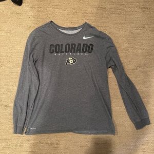 Nike Dri-Fit Colorado Buffaloes Long Sleeve Tee